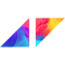 avicii logo only colorful small size .png