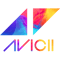 avicii text and logo colorful .png