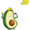 Daniel Avocado (Ricciardo) Number .png