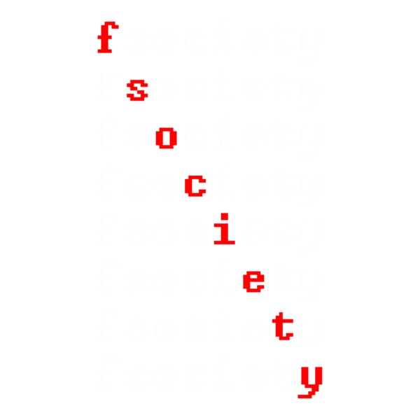 Fsociety Red Diagonal Lover Gifts .png