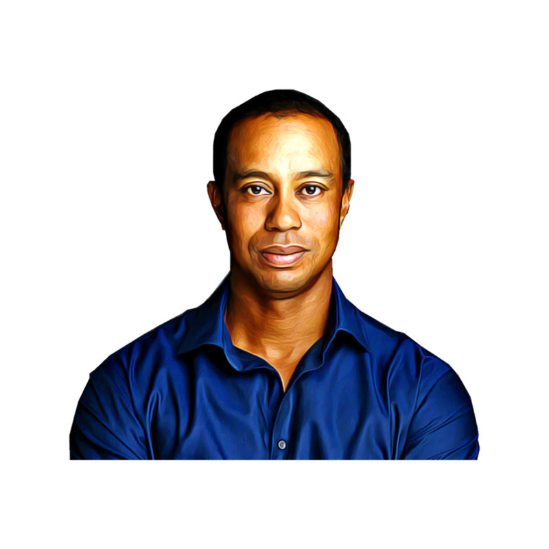 Tiger Woods Hot Painting .png
