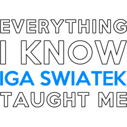 everything i know  iga swiatek