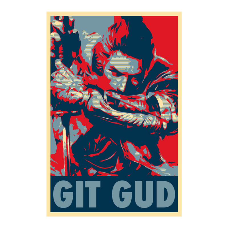 Sekiro Shadows Die Twice - Git Gud Design .png