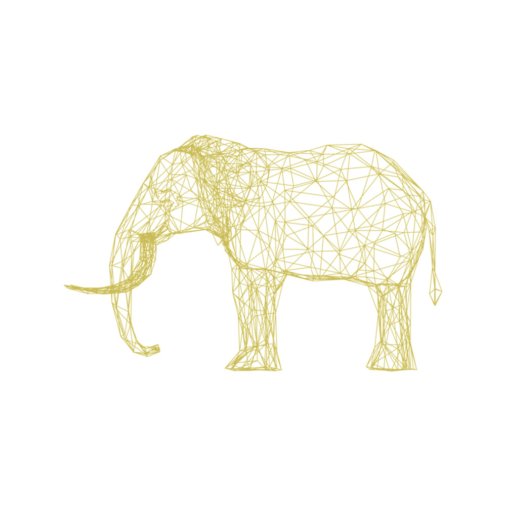 Elephant Design Nature Love Minimal Designs .png