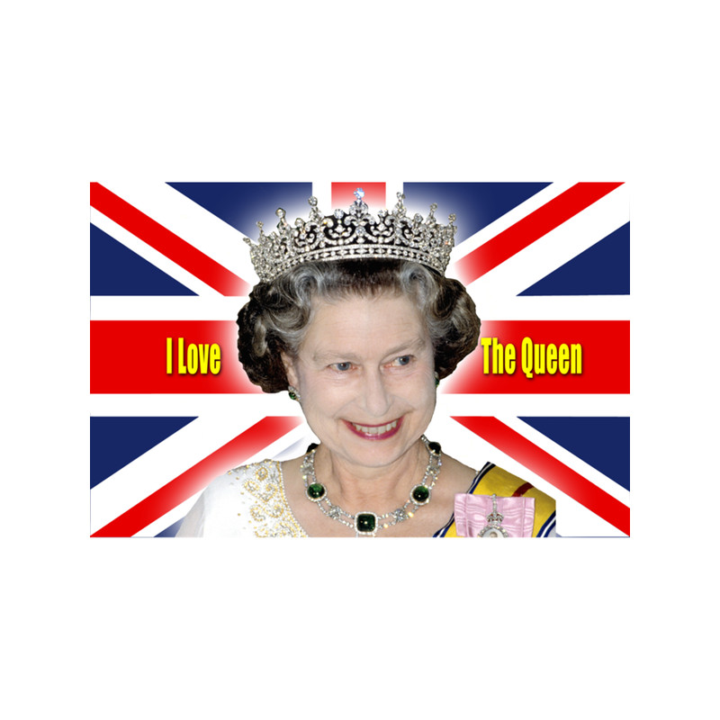 I Love The Queen - HM Queen Elizabeth II Professional Photo HD  .png