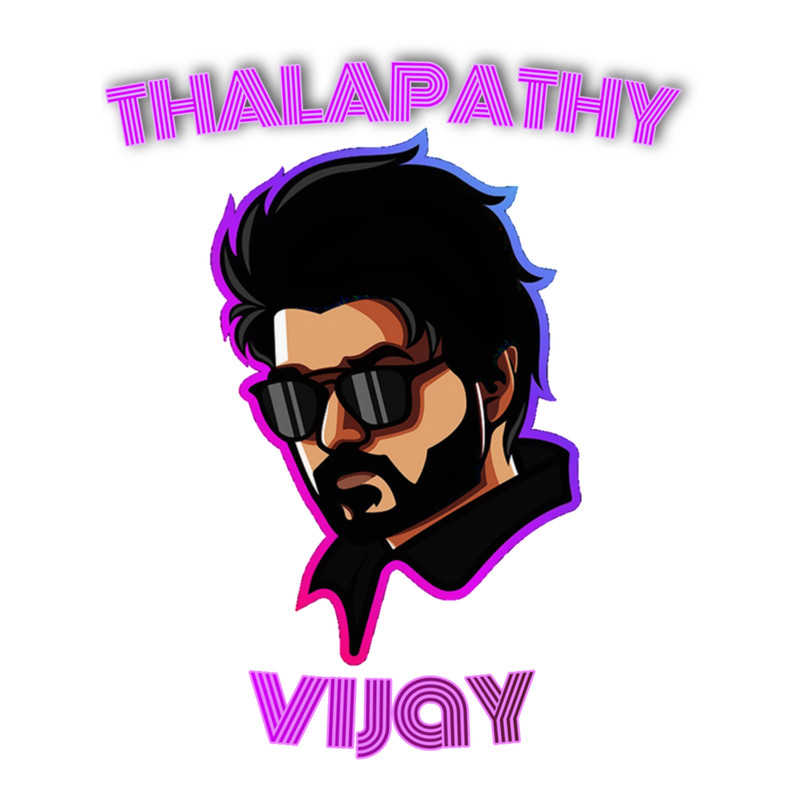 master thalapathy vijay illustration Tri-blend .png
