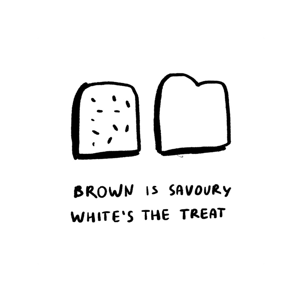Brown is Savoury, White's the Treat .png