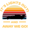 Formula one Retro Sunset Design - It's lights out and away we go  .png