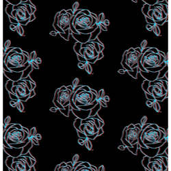halsey roses graphic