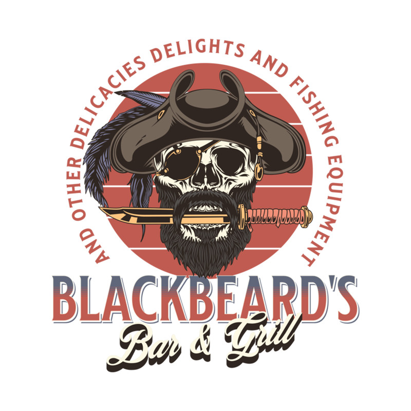 Blackbeard's bar and Grill, and other delicacies delights and fishing equipment  .png