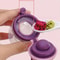 Soft Silicone Feeding Bottle With Spoon Fruit Feeder Pacifier With Nipples Baby Feeding Set 3