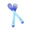 BPAFree Temperature Sensing Baby Spoon AntiScald Feeding Flatware Solid Fork Set For Newborn Safety 5