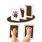 Hand And Footprint Kit Ink Newborn Baby DIY Photo Frame Handprint Pads Safe Clean Baby Shower Gift 11
