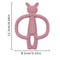 Toys Teething Infant Chewing Toy, Color Kids Silicone Teether, Gifts Newborn Cartoon Rabbit Teether