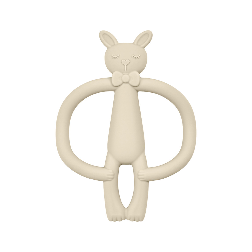 Toys Teething Infant Chewing Toy, Color Kids Silicone Teether, Gifts Newborn Cartoon Rabbit Teether
