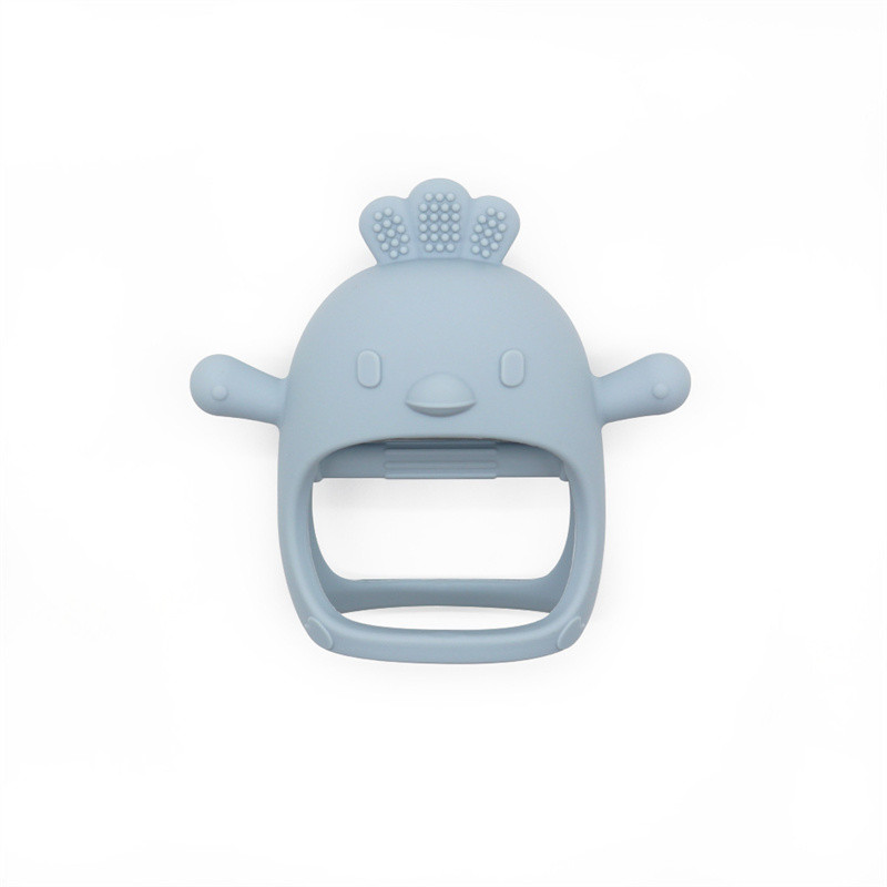 Cartoon Chick Shape Baby Toys, Chewing Training Baby Products, Baby Silicone Teether Toys