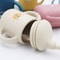 Feeding Cup Leakproof Trainer Cup BPA Free Portable Storage Snack Container New Cartoon Baby Silico 2