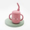 Feeding Cup Leakproof Trainer Cup BPA Free Portable Storage Snack Container New Cartoon Baby Silico 10