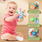 3 In 1 Teether And Rattle Baby Manhattan Grasping Ball For Early Education Soft Rubber Grasping Toy 3