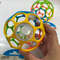 Educational Sensory Toy for Infants, Soft Baby Grasping Ball, Random Color Rattles with Bell Ball Early Education Play