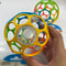 Educational Sensory Toy for Infants, Soft Baby Grasping Ball, Random Color Rattles with Bell Ball Early Education Play