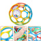 Educational Sensory Toy for Infants, Soft Baby Grasping Ball, Random Color Rattles with Bell Ball Early Education Play