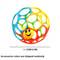 Educational Sensory Toy for Infants, Soft Baby Grasping Ball, Random Color Rattles with Bell Ball Early Education Play