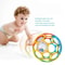 Educational Sensory Toy for Infants, Soft Baby Grasping Ball, Random Color Rattles with Bell Ball Early Education Play