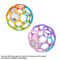 Educational Sensory Toy for Infants, Soft Baby Grasping Ball, Random Color Rattles with Bell Ball Early Education Play