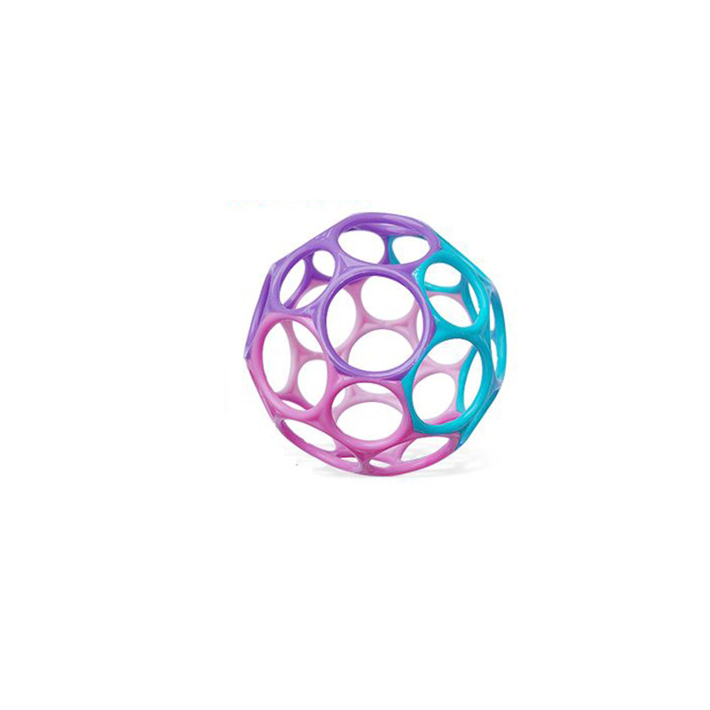 Educational Sensory Toy for Infants, Soft Baby Grasping Ball, Random Color Rattles with Bell Ball Early Education Play