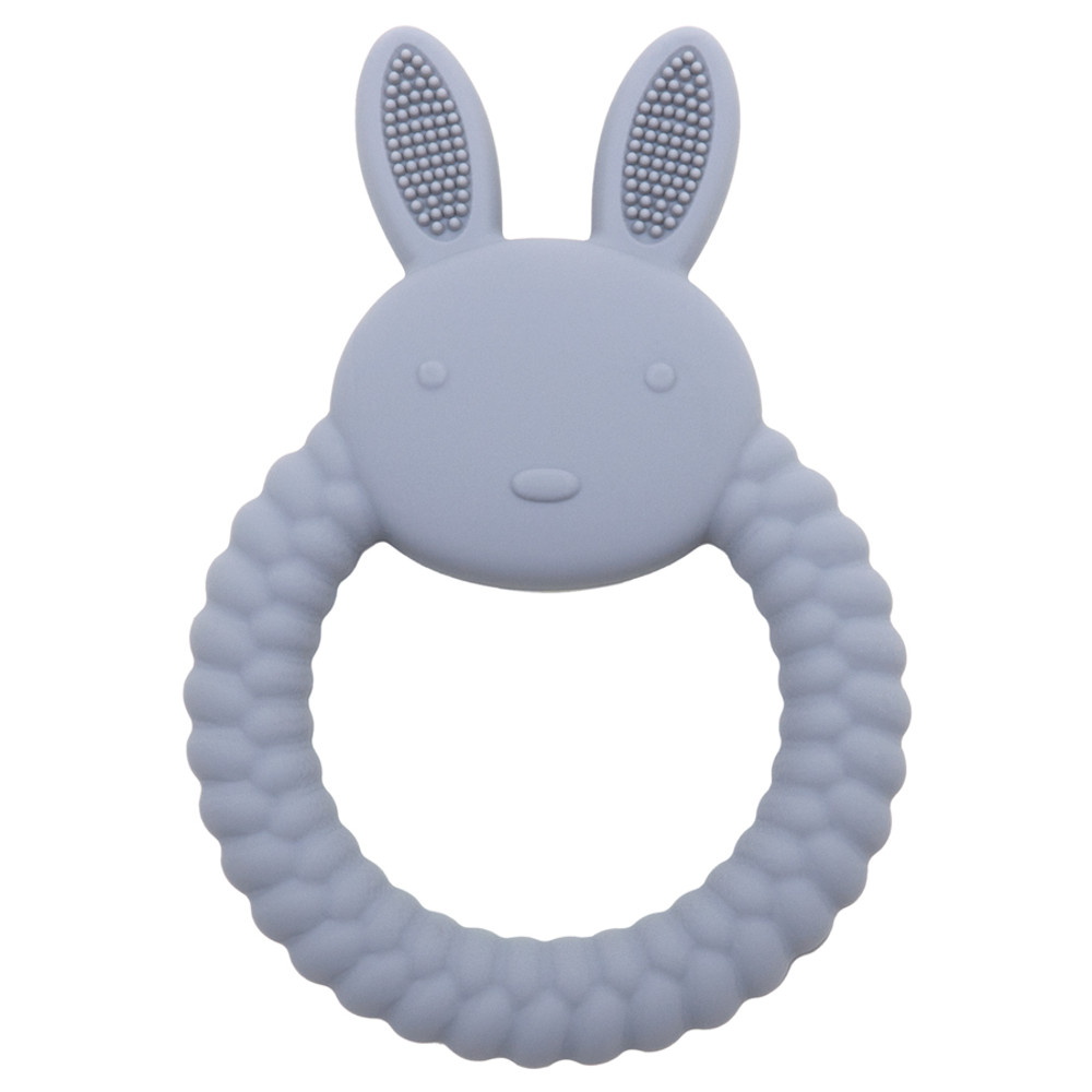 BPA Free Cartoon Rabbit Baby Teether Silicone Toy Health Molar Chewing Nursing Teething Gifts Baby 7