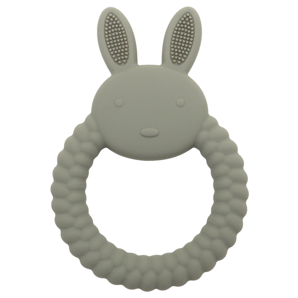 BPA Free Cartoon Rabbit Baby Teether Silicone Toy Health Molar Chewing Nursing Teething Gifts Baby 9