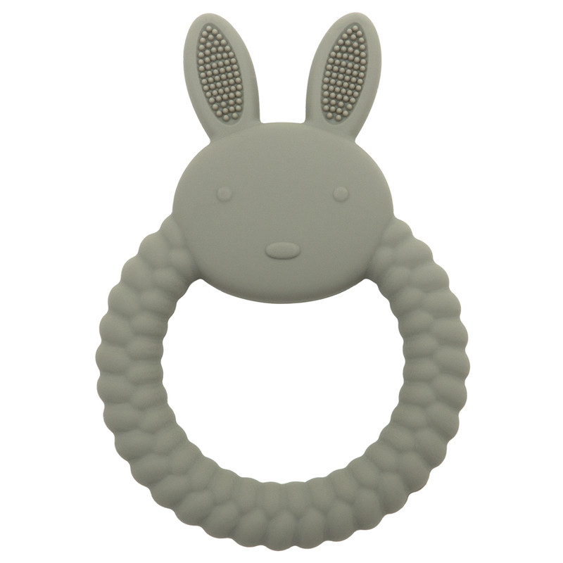 BPA Free Cartoon Rabbit Baby Teether Silicone Toy Health Molar Chewing Nursing Teething Gifts Baby 9