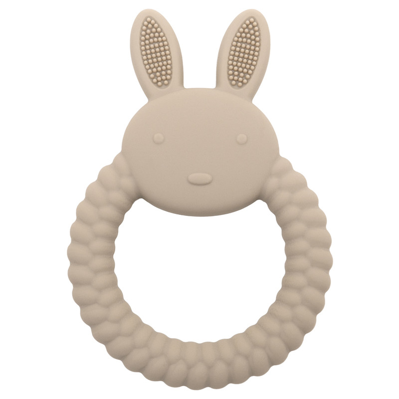 BPA Free Cartoon Rabbit Baby Teether Silicone Toy Health Molar Chewing Nursing Teething Gifts Baby 10