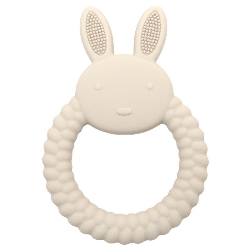 BPA Free Cartoon Rabbit Baby Teether Silicone Toy Health Molar Chewing Nursing Teething Gifts Baby 12