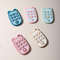 Shape Silicone Teether Teething Toy, New Baby Teether Mobile Phone, Baby Gift Set, Sensory Toy for Kids, Soft Chew