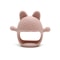 Cute Bunny Design Baby Teething Mittens Anti Sucking Hand Guard Food Grade Silicone Glove Chew Toy 5