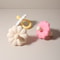 Teether silicone pacifier teether, hot sale Baby flower shape, free teether toy, big size baby BPA safe soothing teether