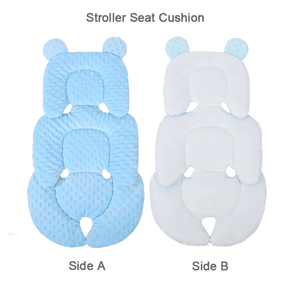 Thermal Mattress Mesh, Four Seasons Baby Stroller Cushion, Breathable 2 Side Available, Infant Car Seat Insert Stroller