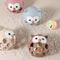 Cartoon Owl Shape Teether Baby Owl Teether Gloves Anti Eating Hand Molar Baby Accessorie Silicone G 2