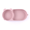 Baby Silicone Suction Cup Bowl Cute Bear Design Macaron Color 100 Food Grade Silicone BPA Free Doub 8
