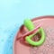 Soft Molar Stick With Massage Dot Silicone Teether Ring Pacifier Type Teething Tool For Babies 2