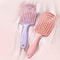 Hollow Out Hair Brush Elastic Massage Comb Fast Blow Drying Tool Scalp Massage Combs Hair Styling D 1