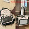 Two Piece Womens Bag Set Lightweight Cute Backpack Back To School Season Bag Lace Style Pain Bag Fo 5