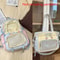 Two Piece Womens Bag Set Lightweight Cute Backpack Back To School Season Bag Lace Style Pain Bag Fo 6