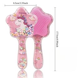 kids hair brushes hairdressing comb for children adult hair care, cartoon animal baby combs, high quality anti-knot