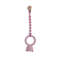Lovely Heart Shape Pacifier Chain For Baby Silicone Dummy Clip Wood Baby Pacifier Chain With Cute H 5