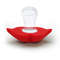 Baby Teether Silicone Funny Mustache Pacifier With Red Lips Orthodontic Nipple BPA Free 5