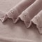 Knitted Baby Cotton Blankets With Floral Embroidery Stroller Bedding For Newborns Infant Receiving 2