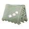 Knitted Baby Cotton Blankets With Floral Embroidery Stroller Bedding For Newborns Infant Receiving 12